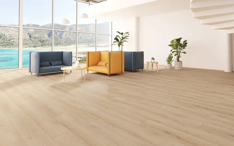 Reina Oak 8mm 28mil durable vinyl plank for families - 254 Floors Texas