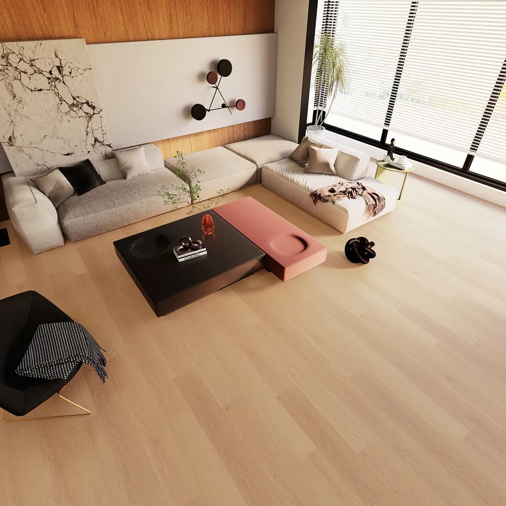 Cobble Hill GlueDown Vinyl room scene - Studio 12 GlueDown Urban Surfaces gluedown looselay LVT vinyl plank flooring | 254 Floors Waco TX wholesale