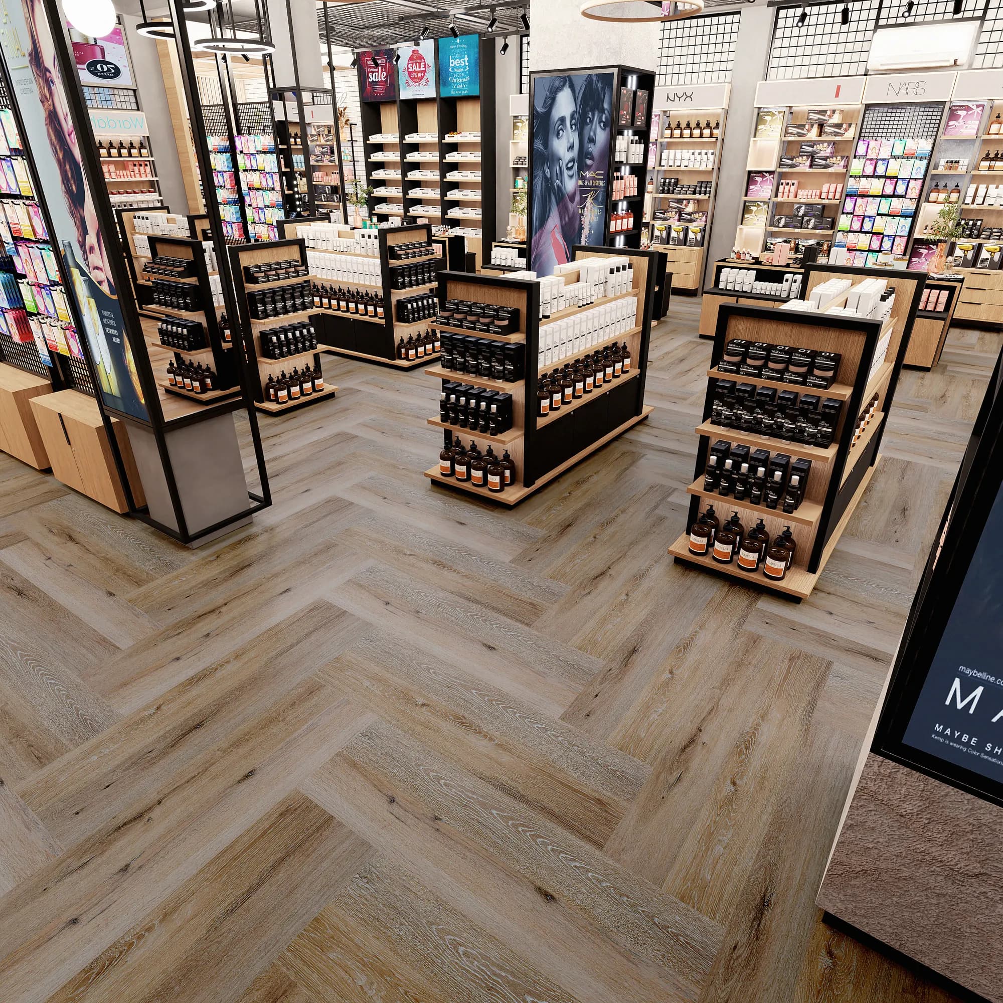 Dakota Way GlueDown Vinyl room scene - SoHo Square GlueDown Urban Surfaces gluedown looselay LVT vinyl plank flooring | 254 Floors Waco TX wholesale