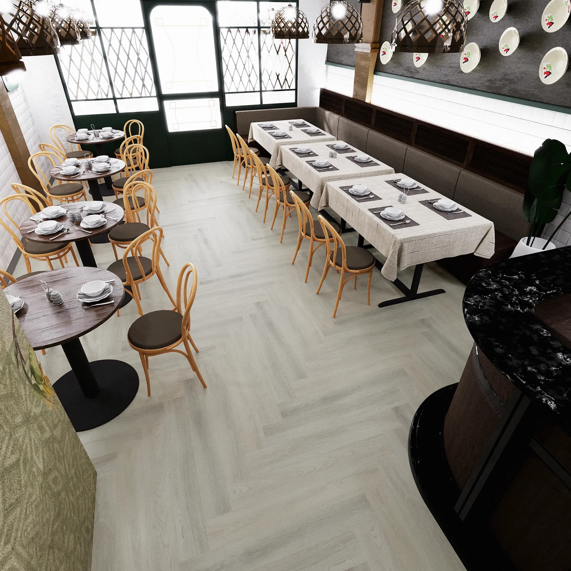 Sixth Avenue GlueDown Vinyl room scene - SoHo Square GlueDown Urban Surfaces gluedown looselay LVT vinyl plank flooring | 254 Floors Waco TX wholesale
