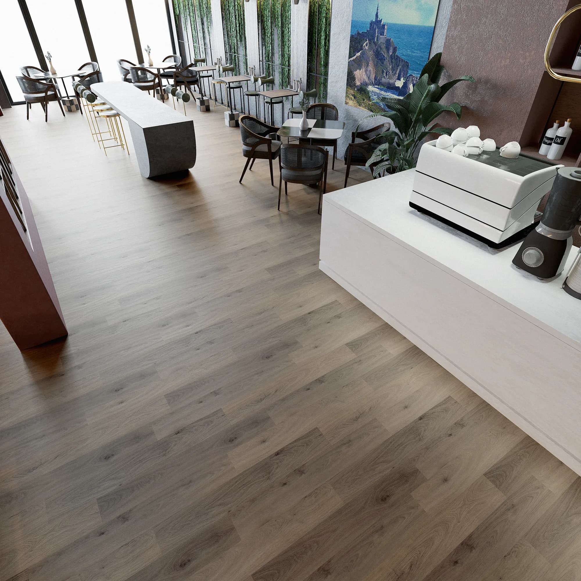 Courtland Alley GlueDown Vinyl room scene - SoHo Square GlueDown Urban Surfaces gluedown looselay LVT vinyl plank flooring | 254 Floors Waco TX wholesale