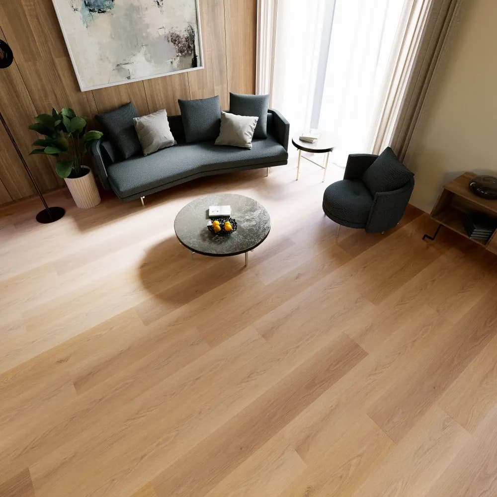 Mesa Verde Floating Vinyl room scene - Sound-Tec Plus Floating Urban Surfaces looselay floating LVT vinyl plank flooring | 254 Floors Waco TX wholesale