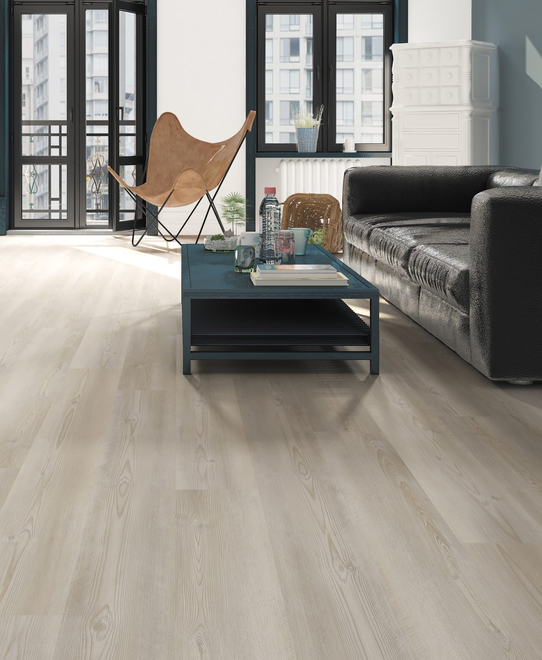 Cloudland Canyon Glue Down Flooring room scene - Studio 12 GlueDown HomeLike gluedown looselay LVT vinyl plank flooring | 254 Floors Waco TX wholesale