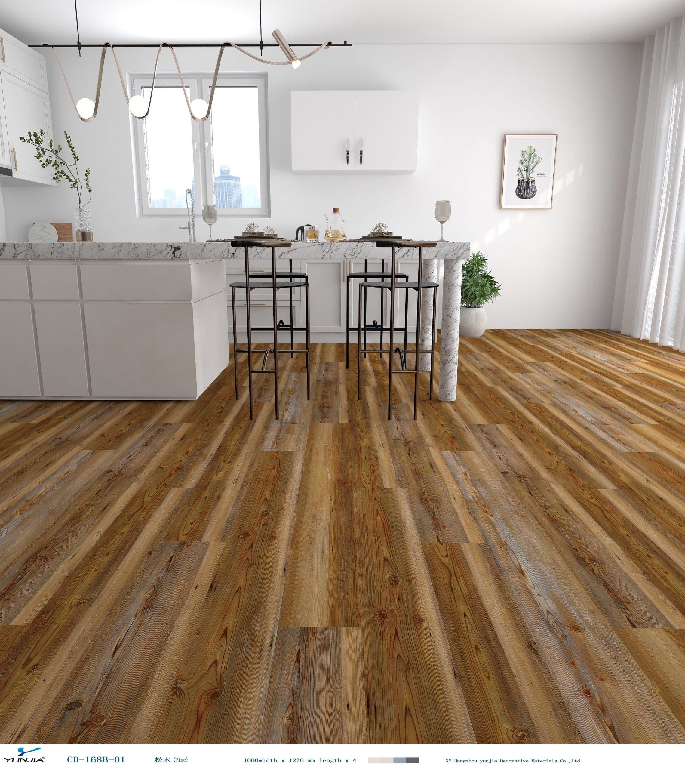 Tallulah Gorge Rigid Core Flooring room scene - HomeLike looselay floating rigid core SPC LVT vinyl plank flooring | 254 Floors Waco TX wholesale