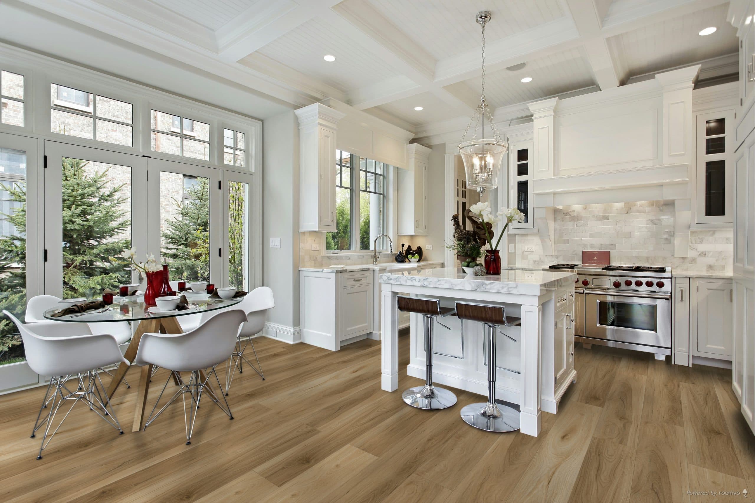 Coastal Dunes Premium Rigid Core Flooring room scene - HomeLike looselay floating rigid core SPC LVT vinyl plank flooring | 254 Floors Waco TX wholesale