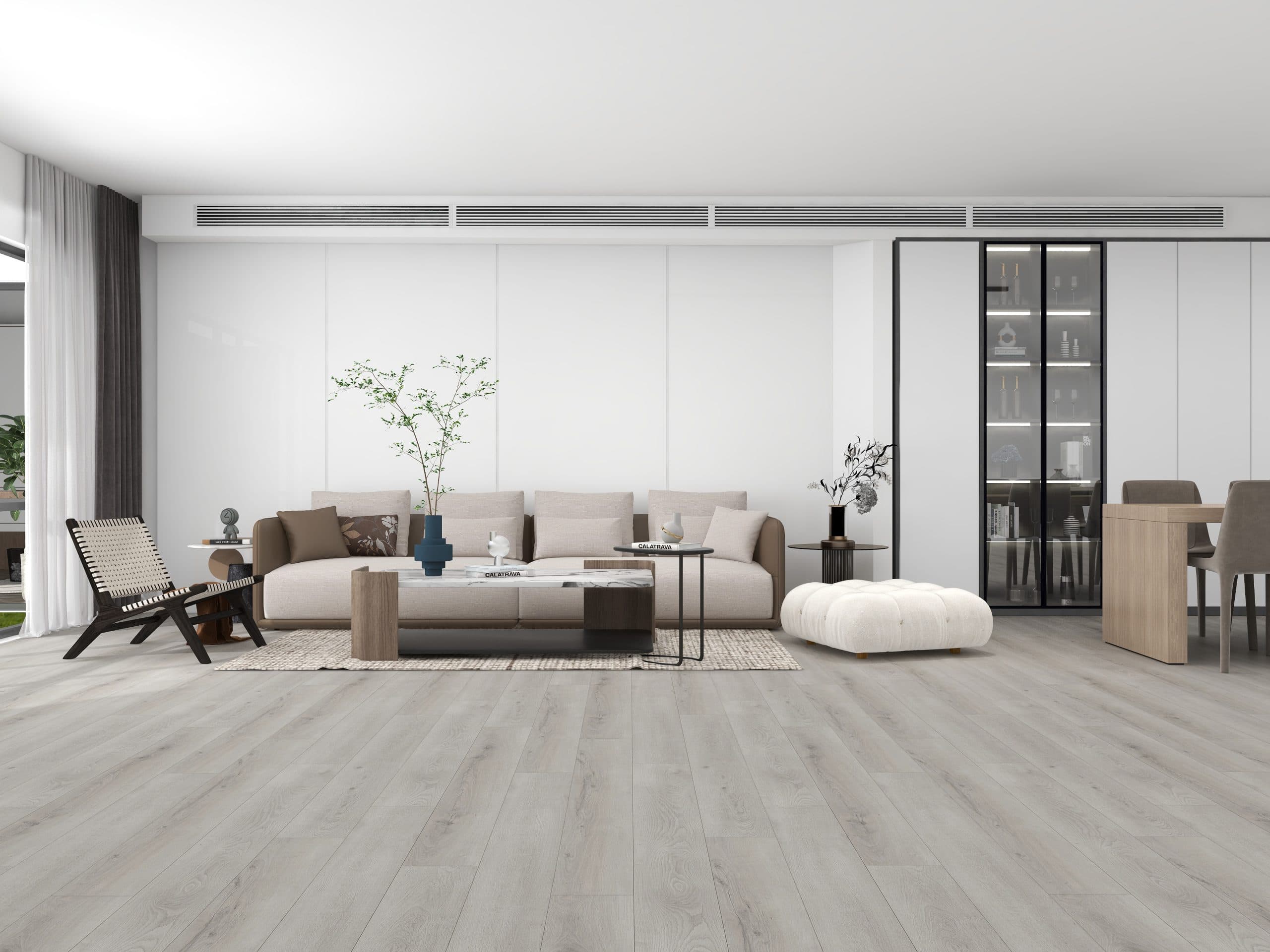 Olympic Premium Rigid Core Pro Max Flooring room scene - HomeLike looselay floating rigid core SPC LVT vinyl plank flooring | 254 Floors Waco TX wholesale