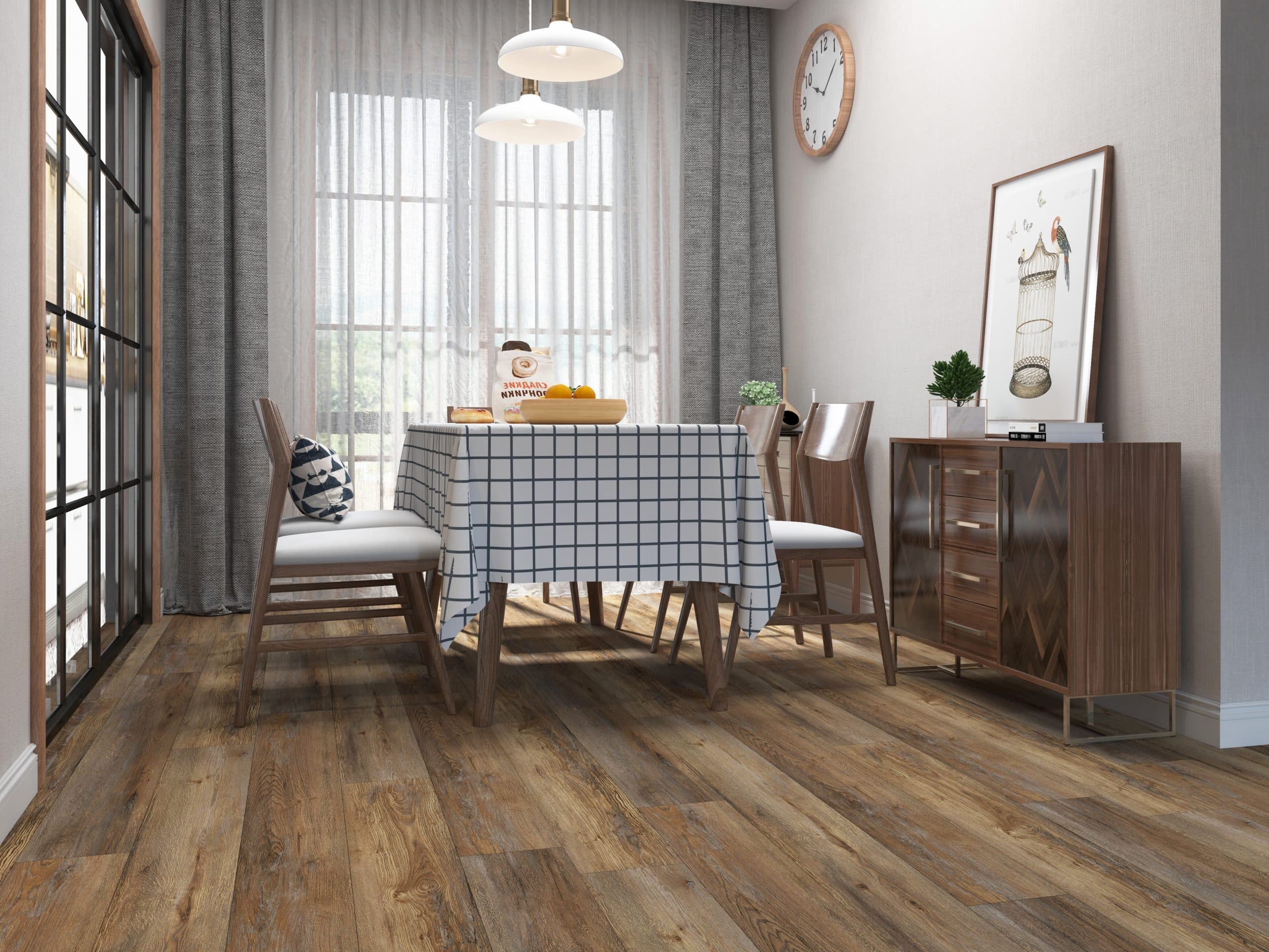 Rocky Moutain Premium Rigid Core Pro Max Flooring room scene - HomeLike looselay floating rigid core SPC LVT vinyl plank flooring | 254 Floors Waco TX wholesale
