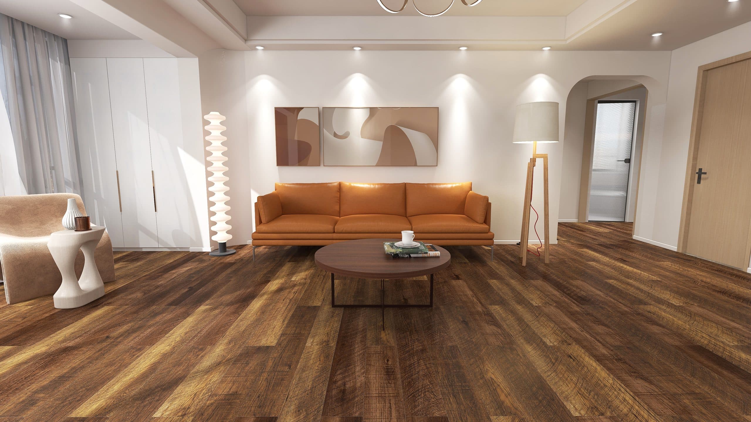 Montana Premium WPC Engineered Vinyl Flooring room scene - HomeLike looselay WPC LVT vinyl plank flooring | 254 Floors Waco TX wholesale