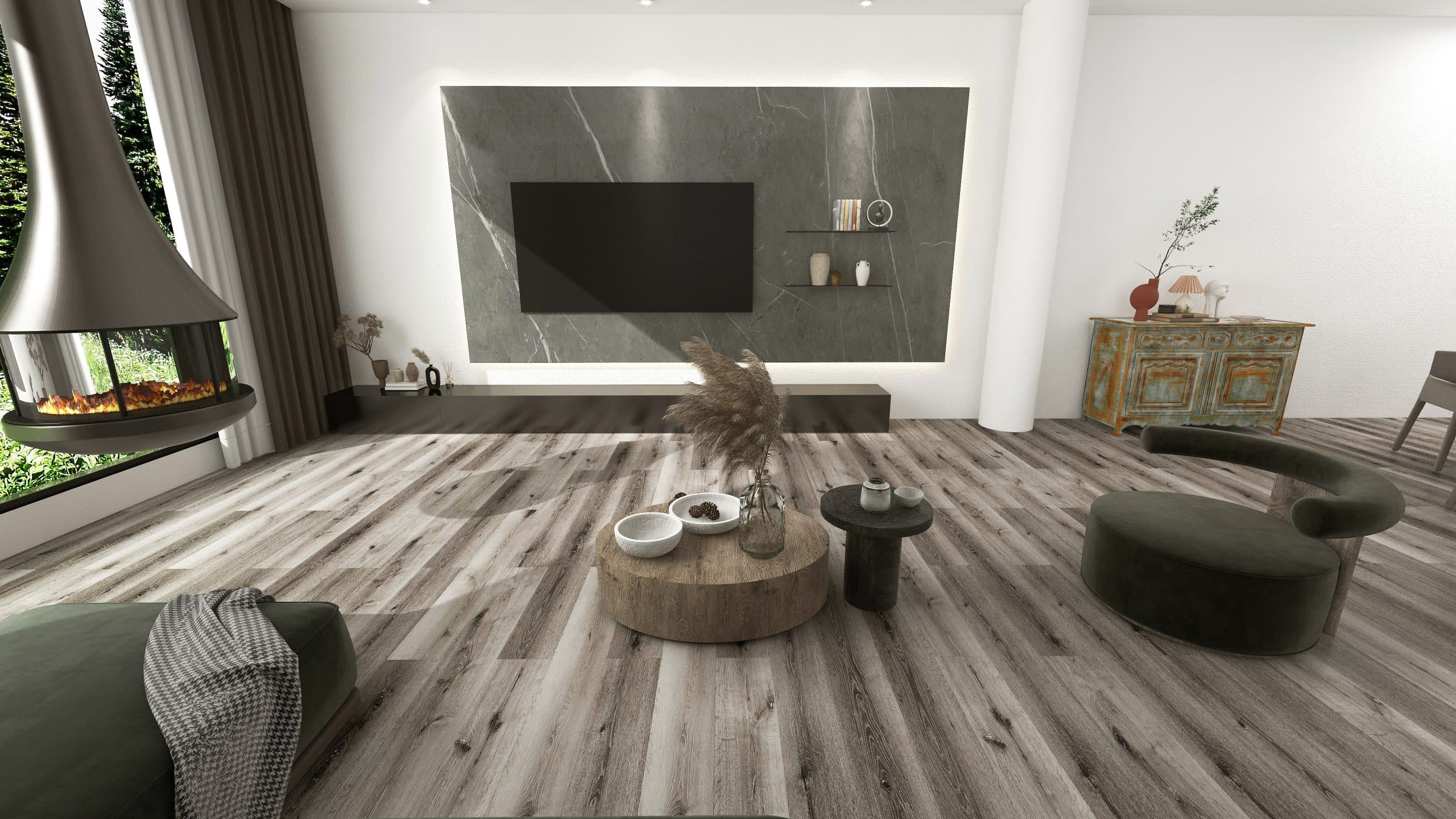 Oceanside Select USA Rigid Core Flooring room scene - HomeLike looselay floating rigid core SPC LVT vinyl plank flooring | 254 Floors Waco TX wholesale